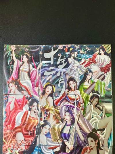 NO.14 好又多金牌大场，双11狂欢！每周一站式配齐，方便凑单！（周6晚8点截拍，卖家送拍0抽成！） - 桔梗卡牌 十二生肖 粗闪九拼 背面艺术版