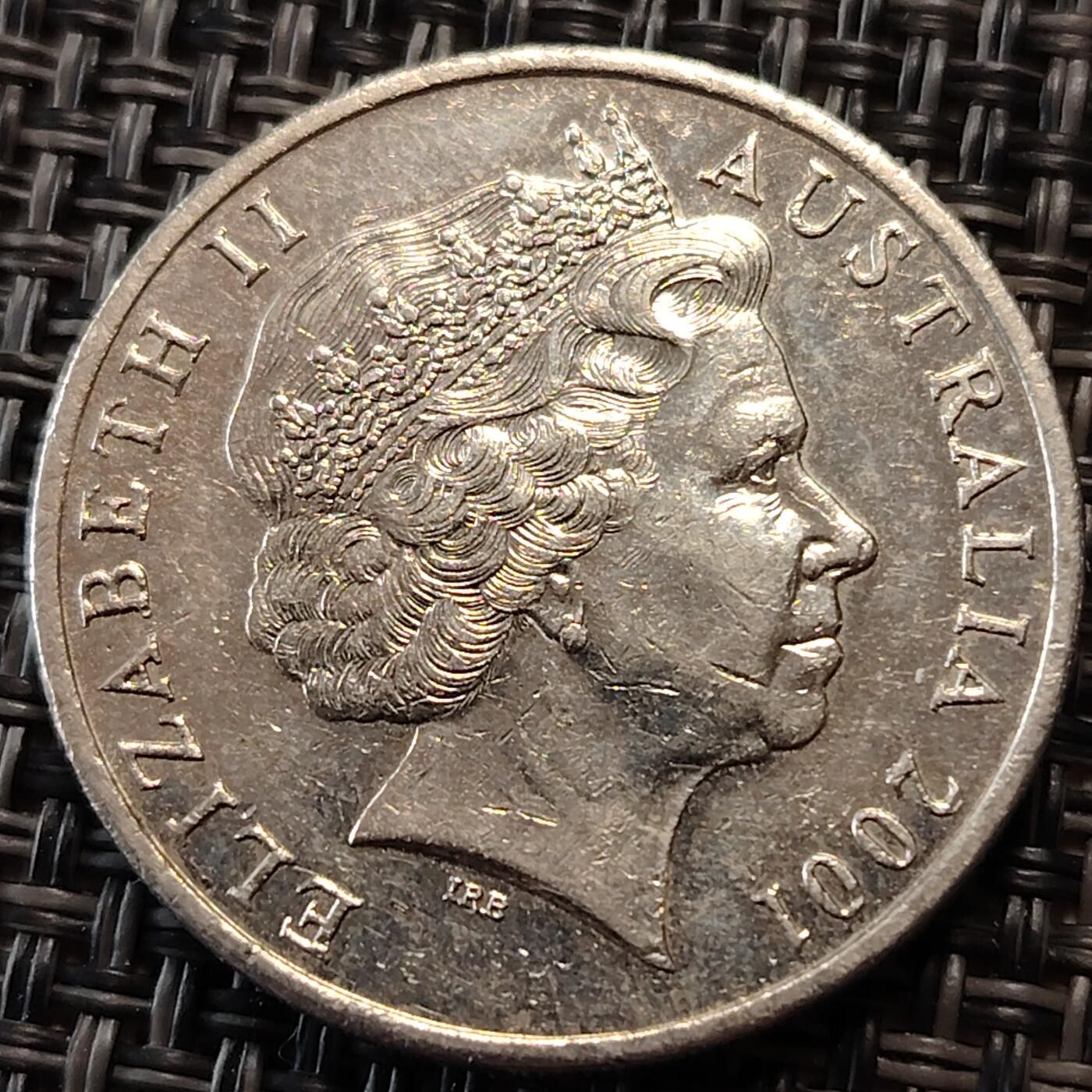 布加迪🐬～世界钱币(上海)🌾第 265 期 /  各国套币和散币 澳大利亚🇦🇺 2001年 20分纪念币 世界上最伟大棒球手唐纳德布莱德曼爵士