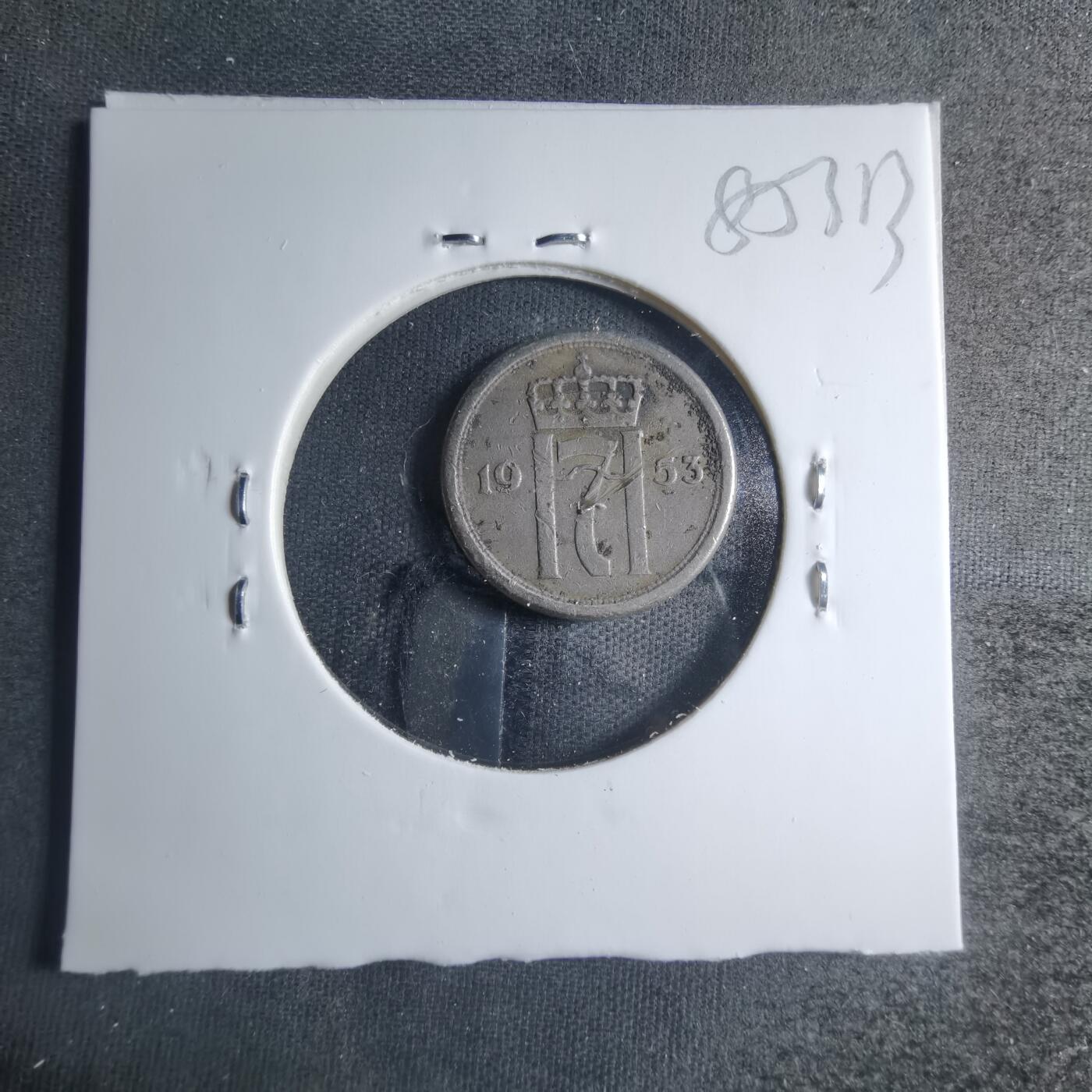 沼泽如烟--第885场 挪威1953年25欧尔