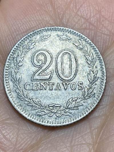 2025年第一百一十九场(总第一百四十五场）外国好品散币(免佣金) - 阿根廷🇦🇷1925年20分