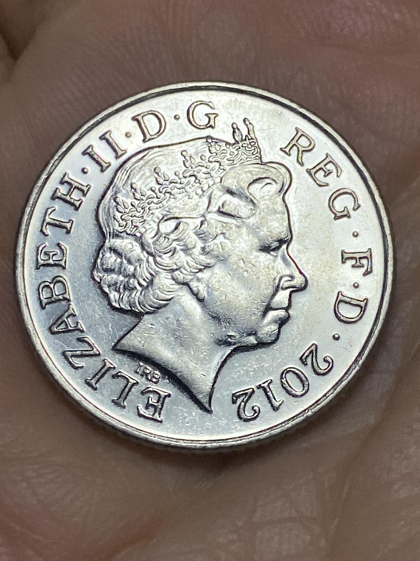 2025年第一百一十九场(总第一百四十五场）外国好品散币(免佣金) 英国🇬🇧2012年10便士