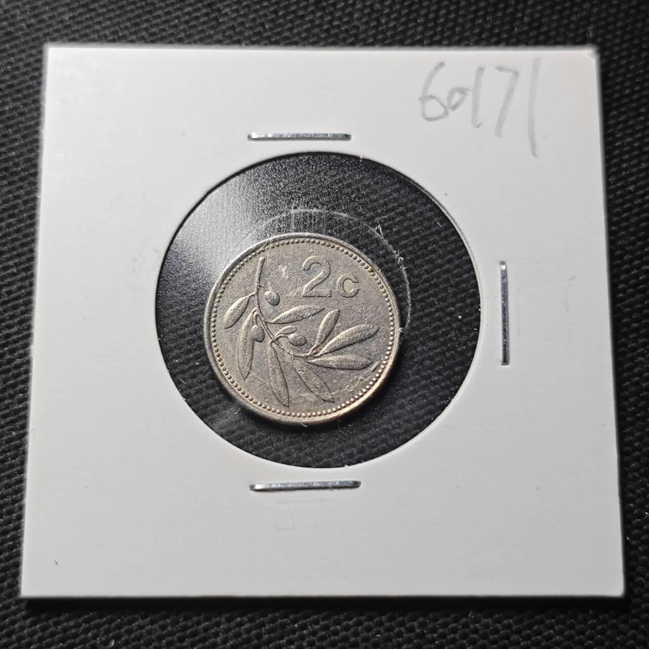 KK钱币收藏小铺  第360场  2月预留时间 周末发货  马耳他2分