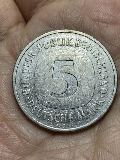 2025年第一百一十九场(总第一百四十五场）外国好品散币(免佣金) - 德国🇩🇪1978年5马克(J标，汉堡造)