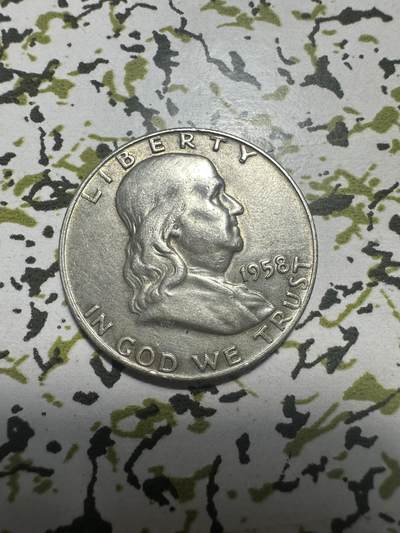 外国钱币，章 美国富兰克林半元银币