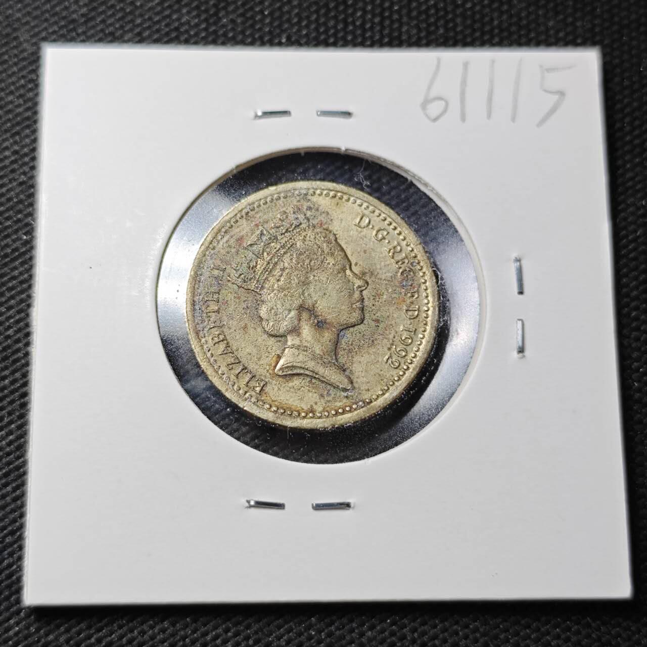 KK钱币收藏小铺  第361场  2月预留时间 周末发货  英国1镑