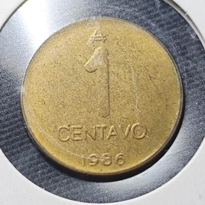 KK钱币收藏小铺  第360场  2月预留时间 周末发货 -  1986阿根廷1比索