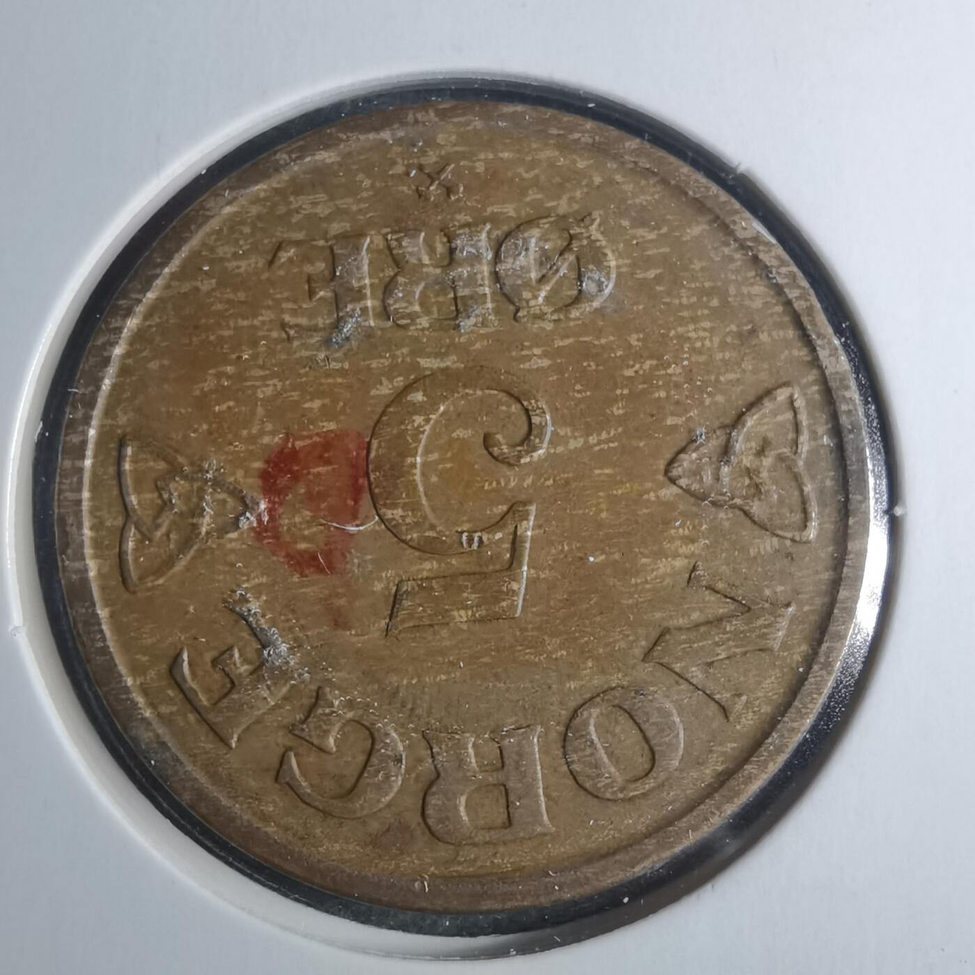 沼泽如烟--第885场 挪威1955年5欧尔