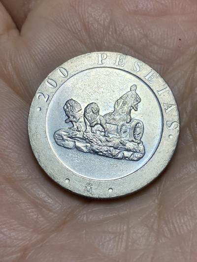 2025年第一百一十九场(总第一百四十五场）外国好品散币(免佣金) - 西班牙🇪🇸1990年200比塞塔