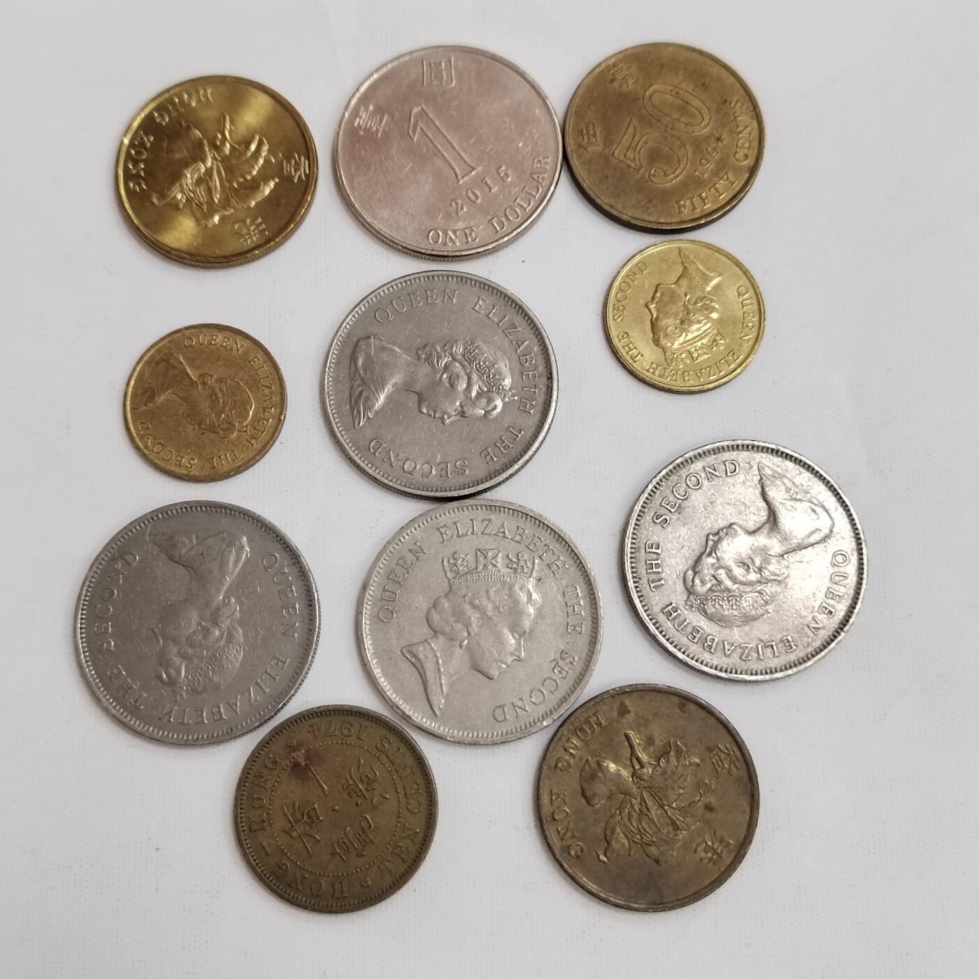 PCAI钱币31-572   外国钱币小专场 老版香港币