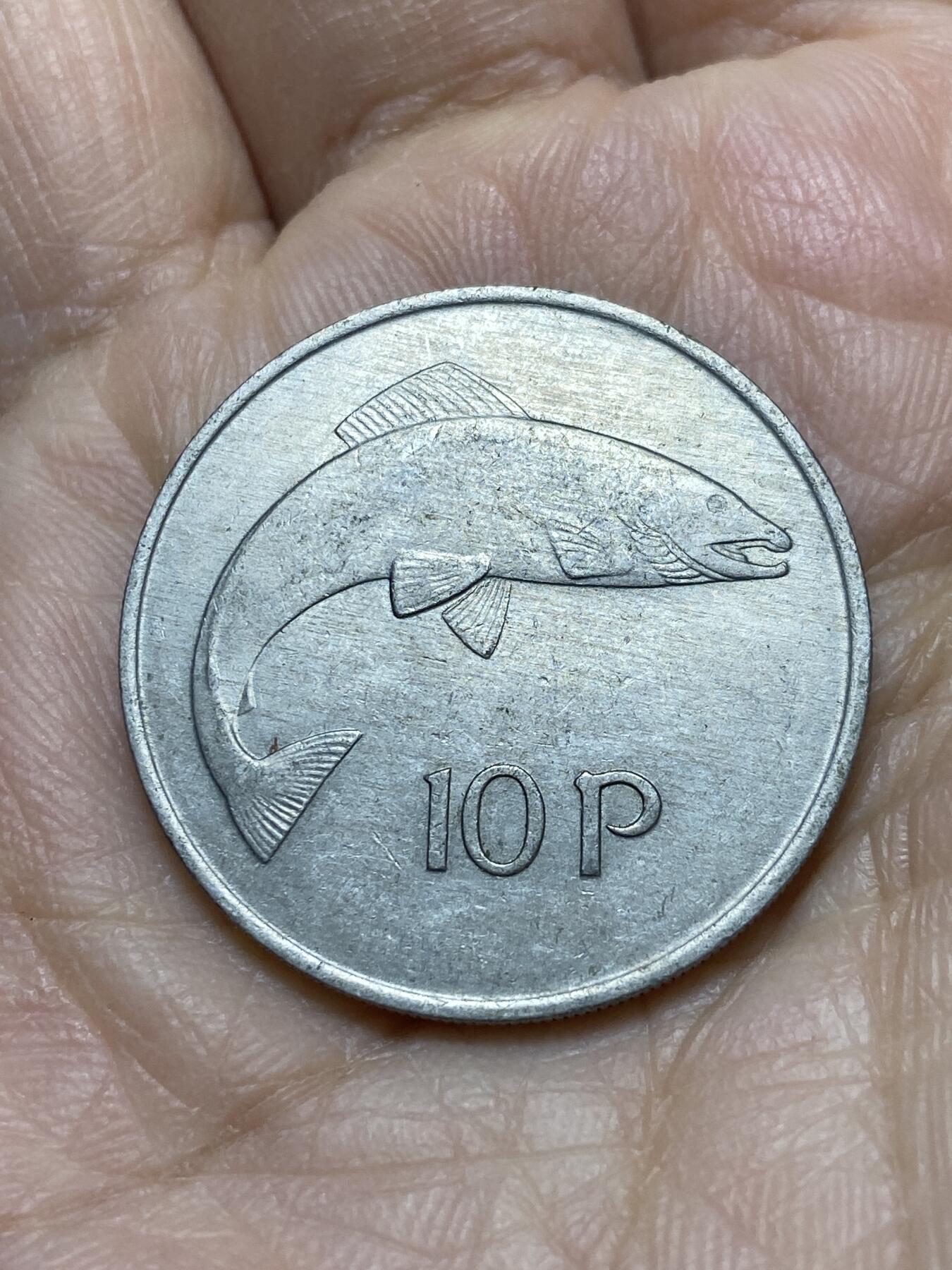 2025年第一百一十九场(总第一百四十五场）外国好品散币(免佣金) 爱尔兰🇮🇪1969年10便士(共和国时期第二套第一版)