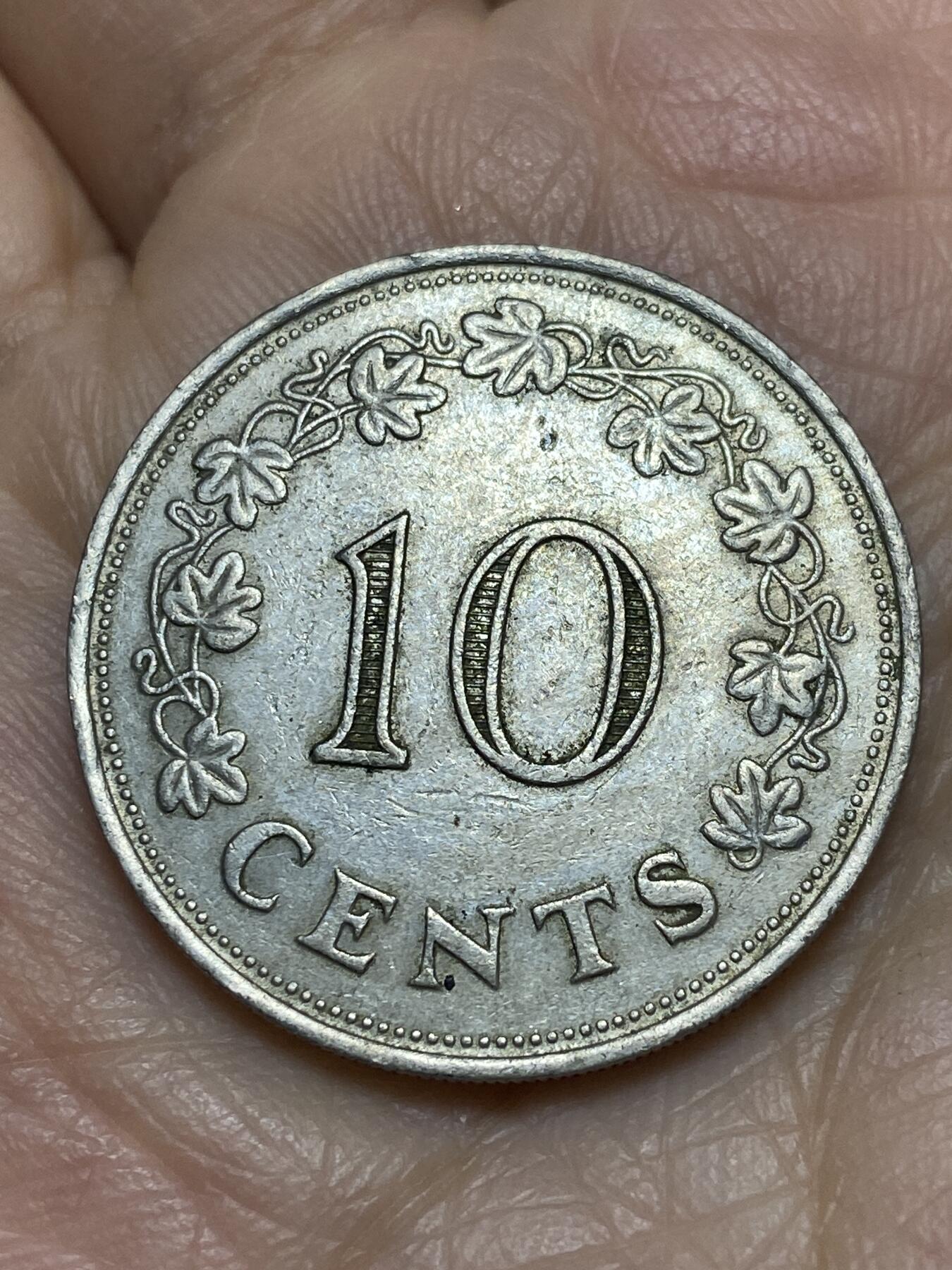 2025年第一百一十九场(总第一百四十五场）外国好品散币(免佣金) 马耳他🇲🇹1972年10分