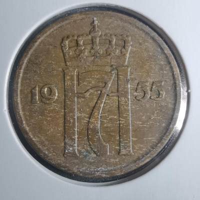 沼泽如烟--第885场 - 挪威1955年5欧尔