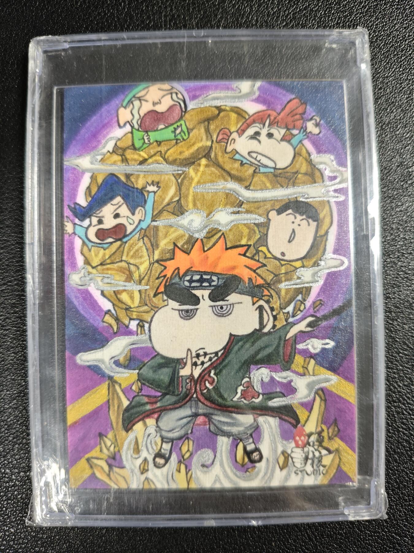 天玑星卡拍第133期《10.30周四截拍》持续收拍收评中 满赠卡需备注 【手绘卡】硬核 频率 蜡笔小新 手绘卡