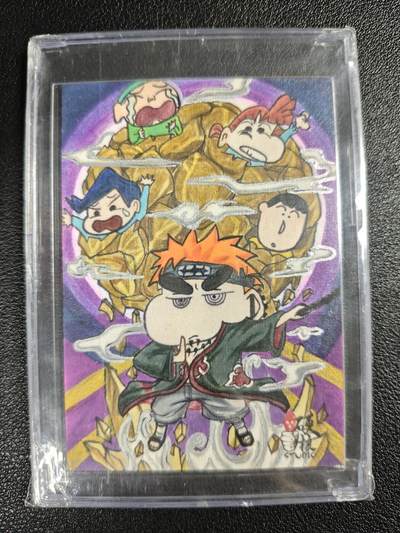 天玑星卡拍第133期《10.30周四截拍》持续收拍收评中 满赠卡需备注 - 【手绘卡】硬核 频率 蜡笔小新 手绘卡