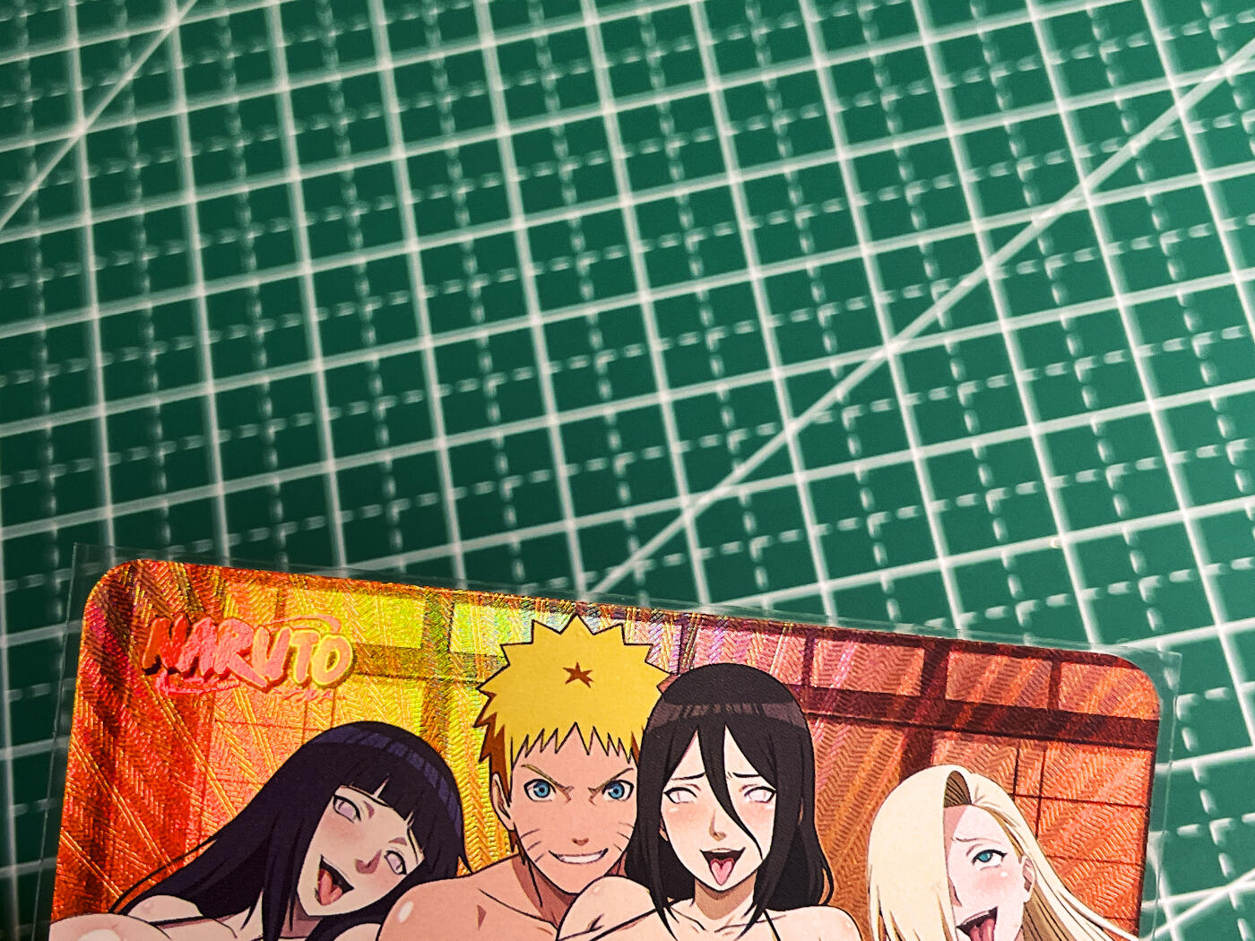 显眼宝35期 佣金1起 10月29日晚20:30截拍  嘎嘎鸭卡牌   常驻卡系列     火影忍者   共1张   折彩工艺   大卡尺寸  63*88