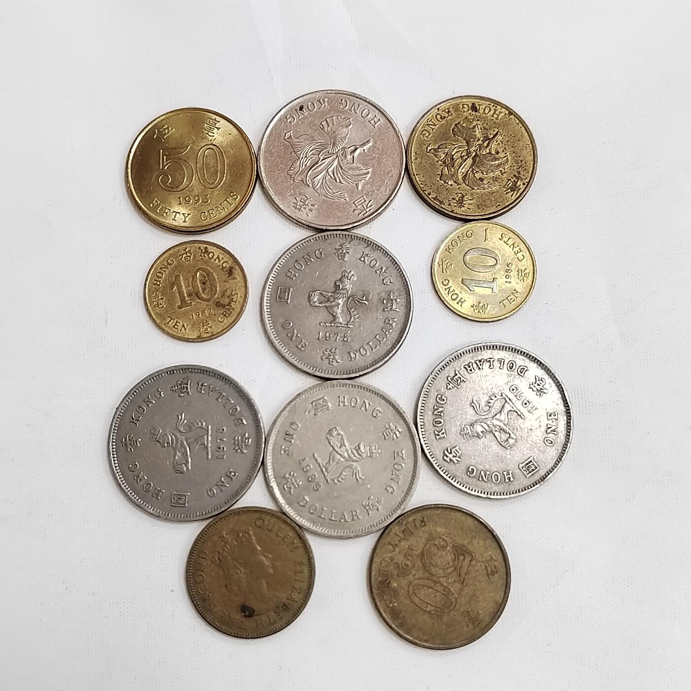 PCAI钱币31-572   外国钱币小专场 老版香港币