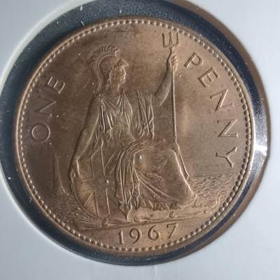 沼泽如烟--第885场 - 英国1967年1便士