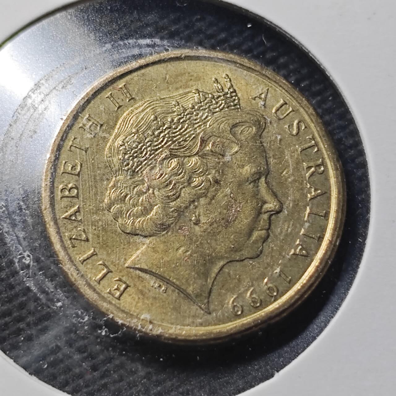 KK钱币收藏小铺  第360场  2月预留时间 周末发货  澳大利亚2元