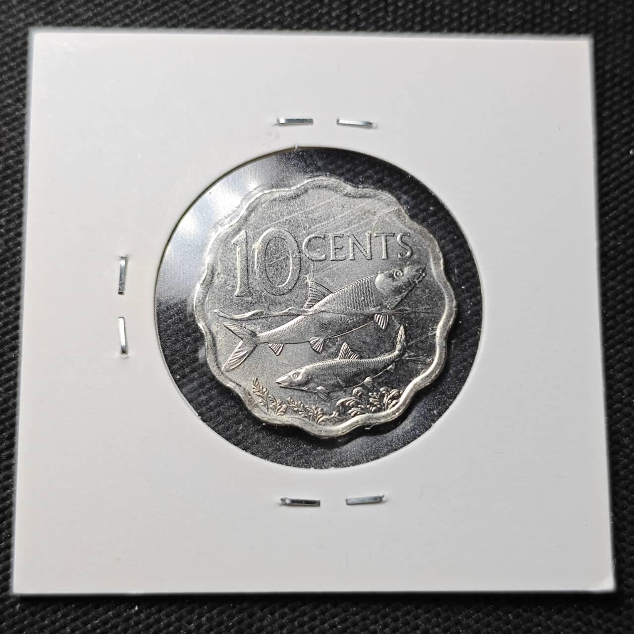 KK钱币收藏小铺  第361场  2月预留时间 周末发货  2010巴哈马10分