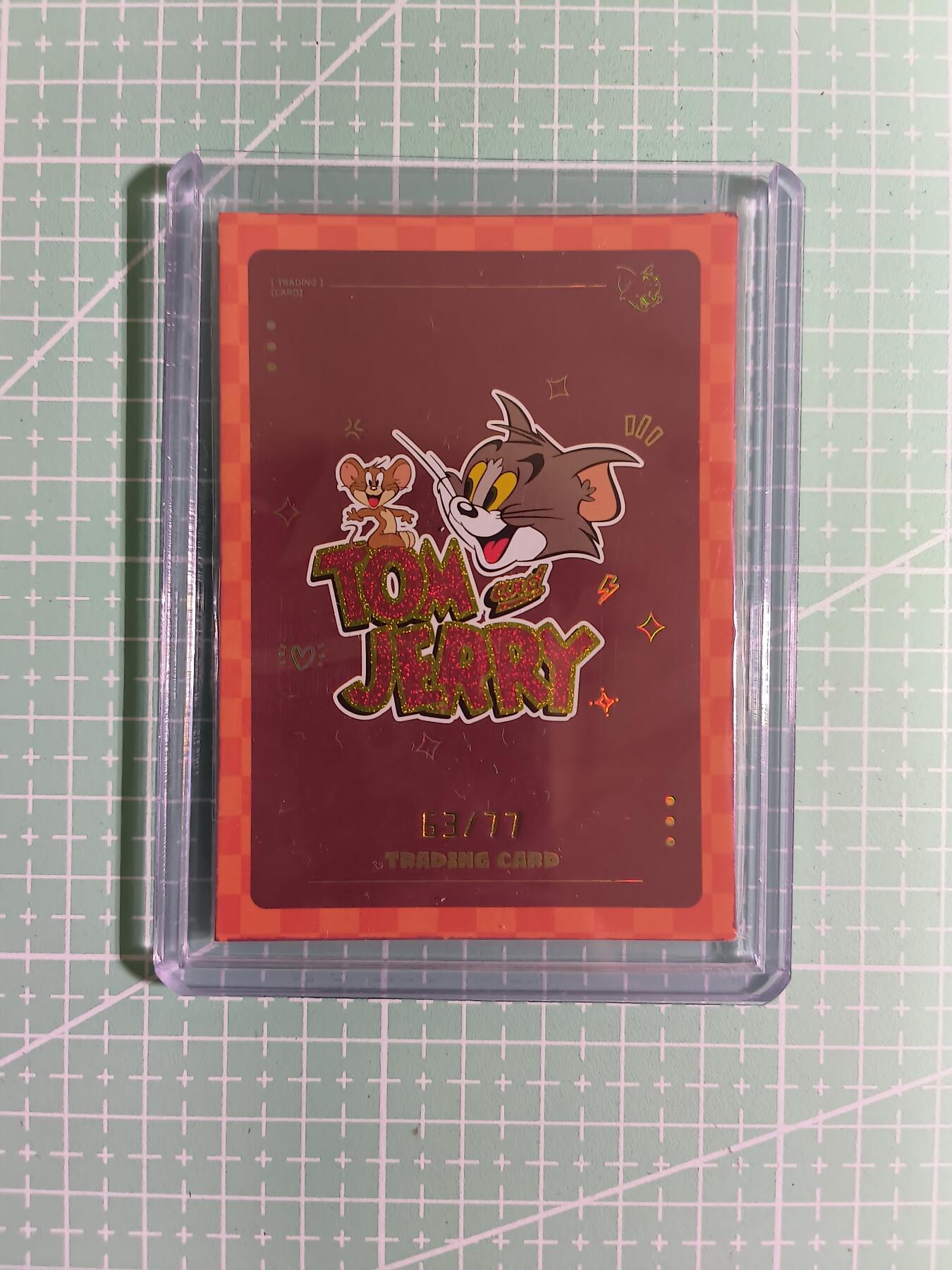 C先生卡牌 第15期 元集纪·刷子签·罐儿签·毒瘤签(持续收拍品中...) 【限编油画卡】卡尔森 63/77编《猫和老鼠》KES-UHR-003