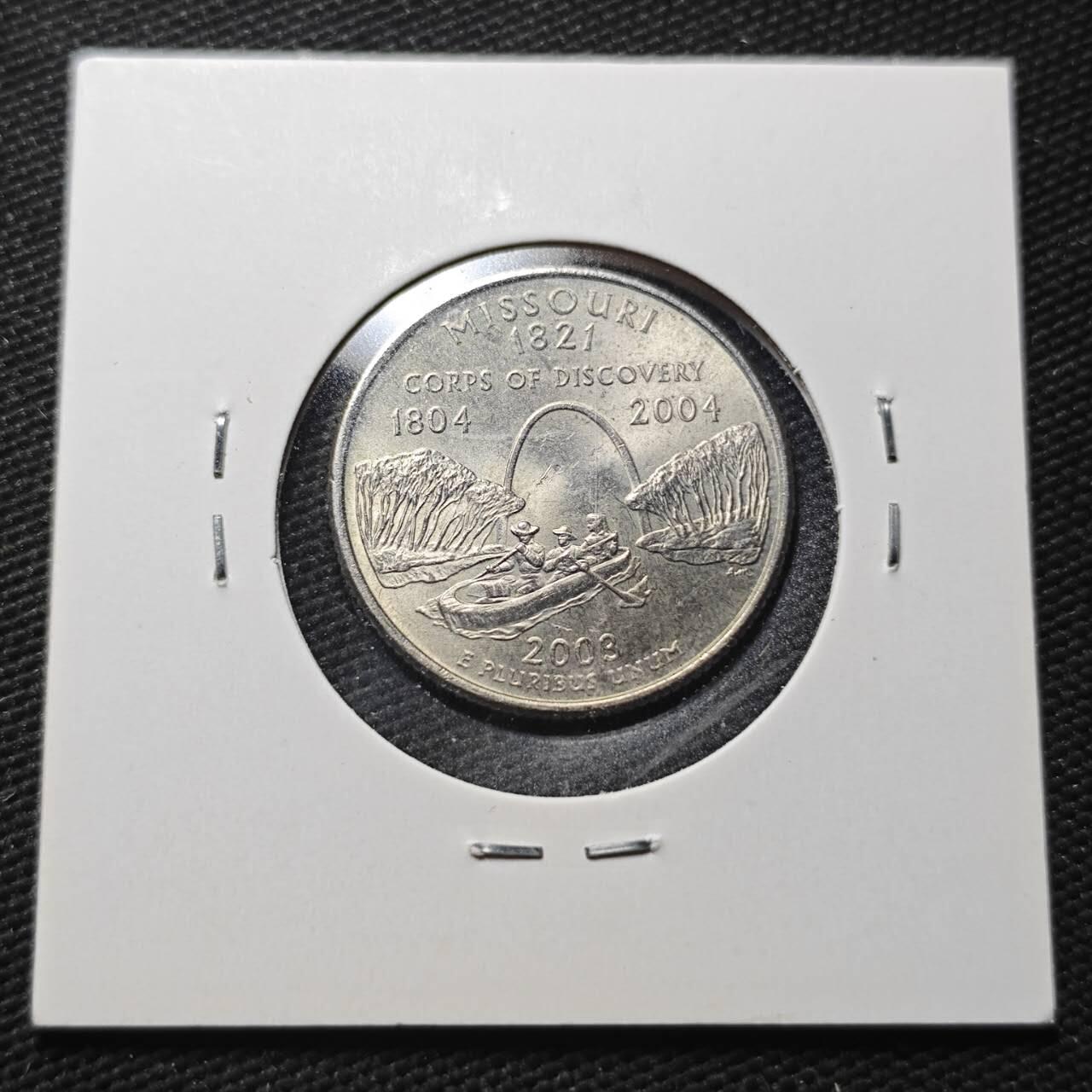 KK钱币收藏小铺  第360场  2月预留时间 周末发货  美国25分纪念币 好品