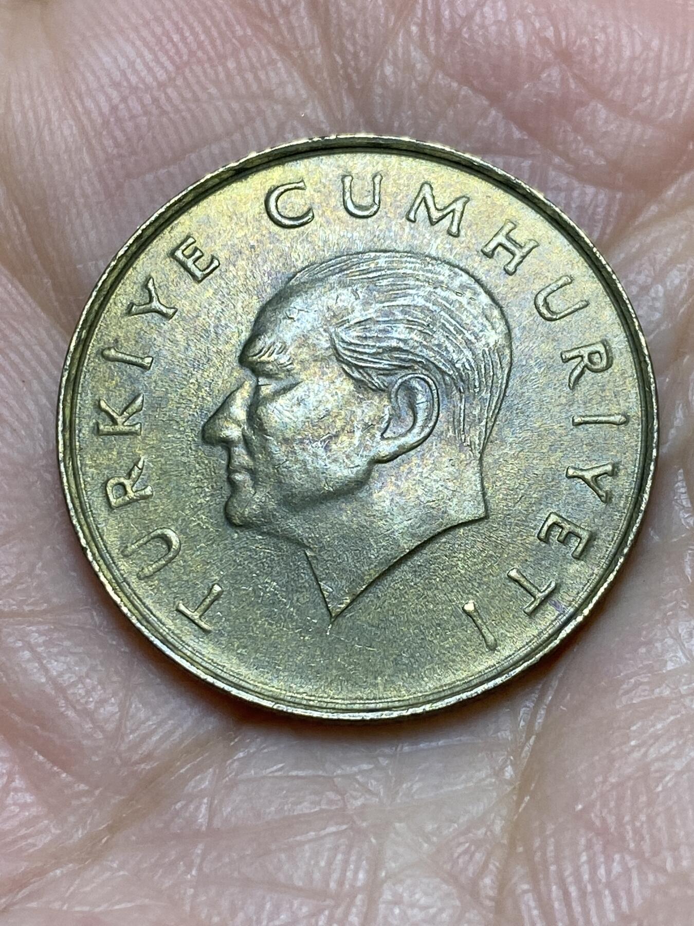 2025年第一百一十九场(总第一百四十五场）外国好品散币(免佣金) 土耳其🇹🇷1990年500里拉