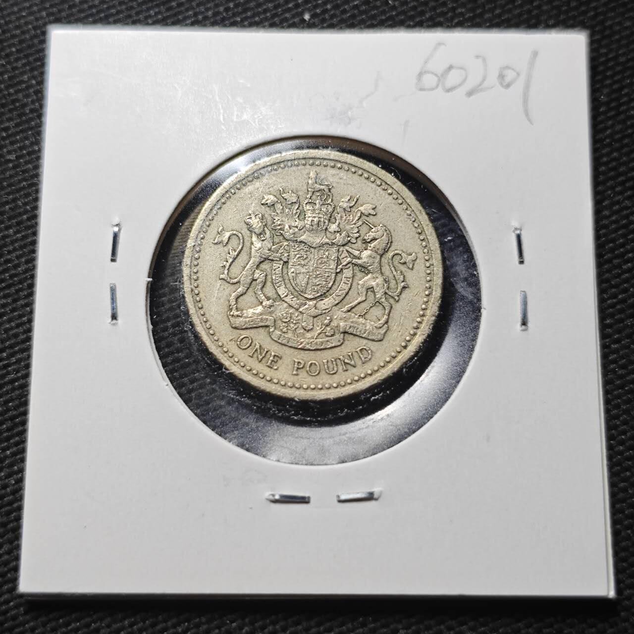 KK钱币收藏小铺  第360场  2月预留时间 周末发货  英国1镑