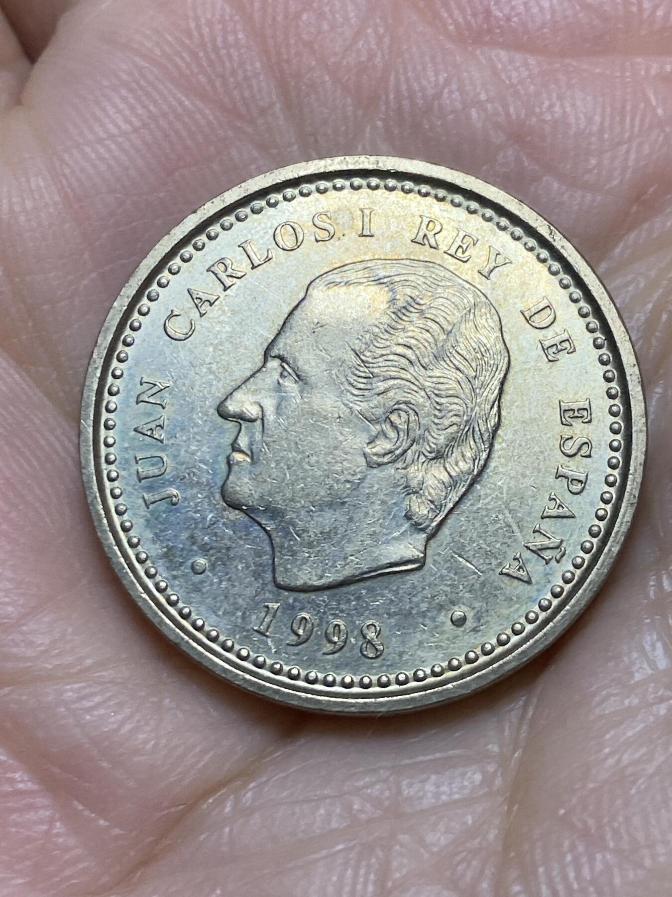 2025年第一百一十九场(总第一百四十五场）外国好品散币(免佣金) 西班牙🇪🇸1998年100比塞塔