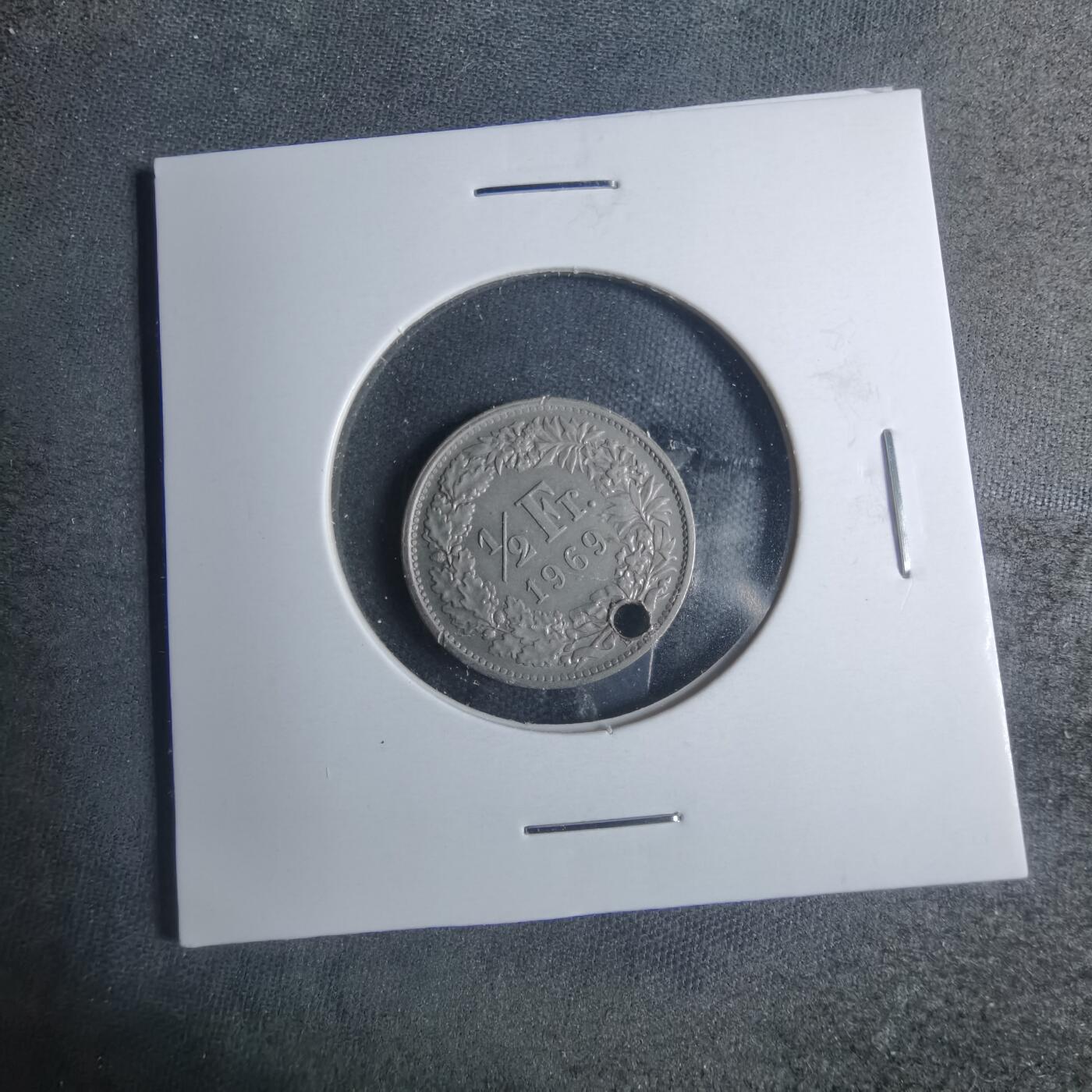 沼泽如烟--第885场 瑞士1969年半法郎