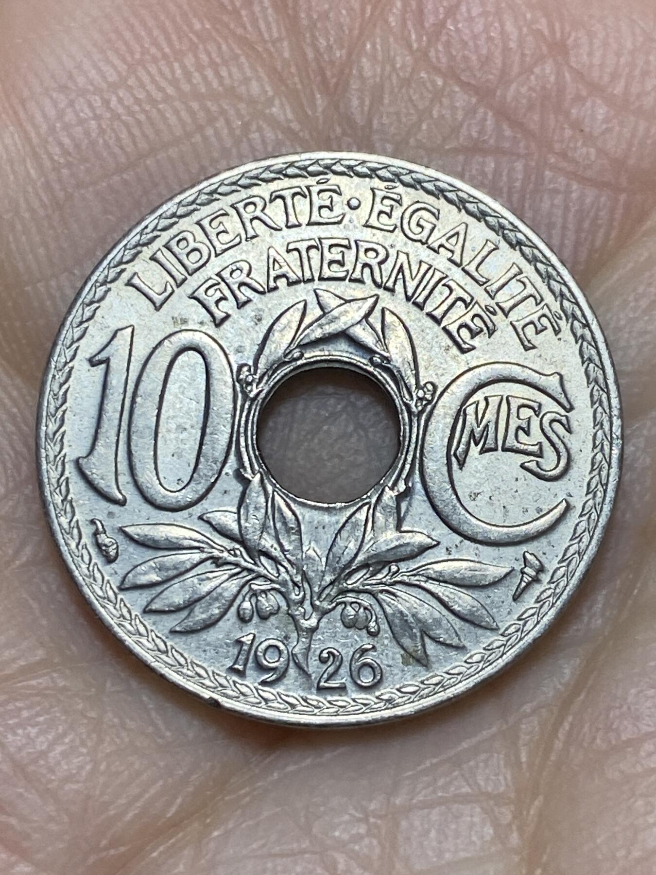 2025年第一百一十九场(总第一百四十五场）外国好品散币(免佣金) 法兰西第三共和国1926年10生丁