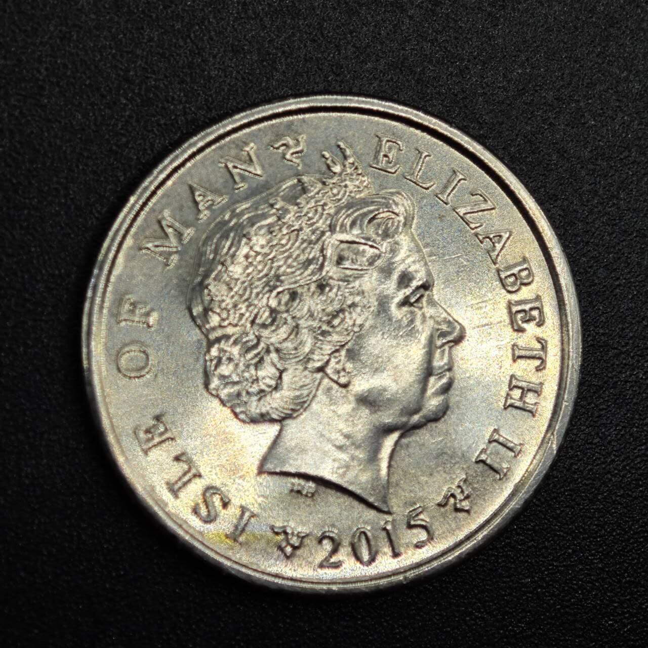 【淘币小摊】实时拍第七百七十九拍   散币场   满百包邮可预留二周 每周一统一发货   马恩岛2015年10便士