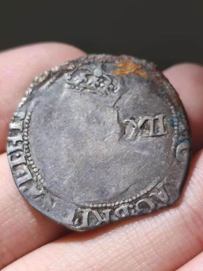 星盘世界钱币十一月五日古典币专场 - 大航海时代 英国查理一世一先令银币 mm：P（1643-1644）味道不错