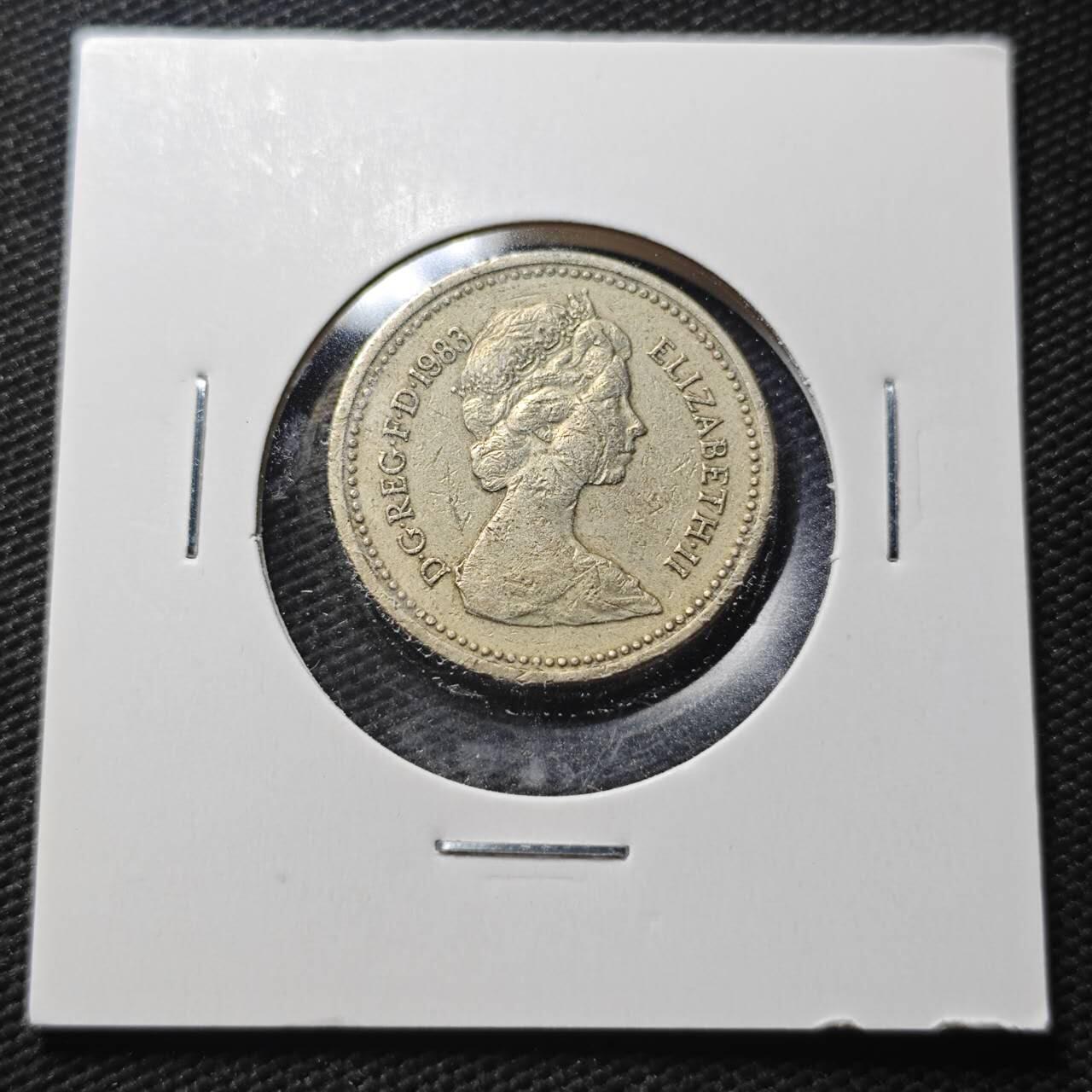 KK钱币收藏小铺  第360场  2月预留时间 周末发货  英国1镑