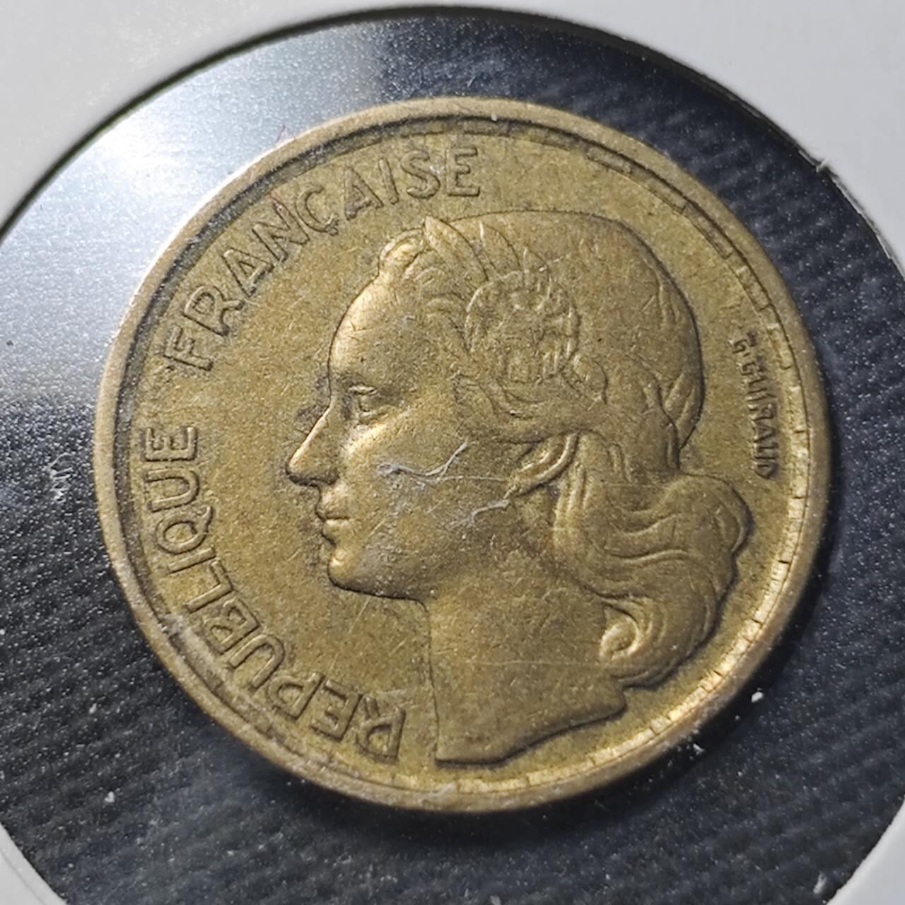 KK钱币收藏小铺  第360场  2月预留时间 周末发货  法国10法郎铜币