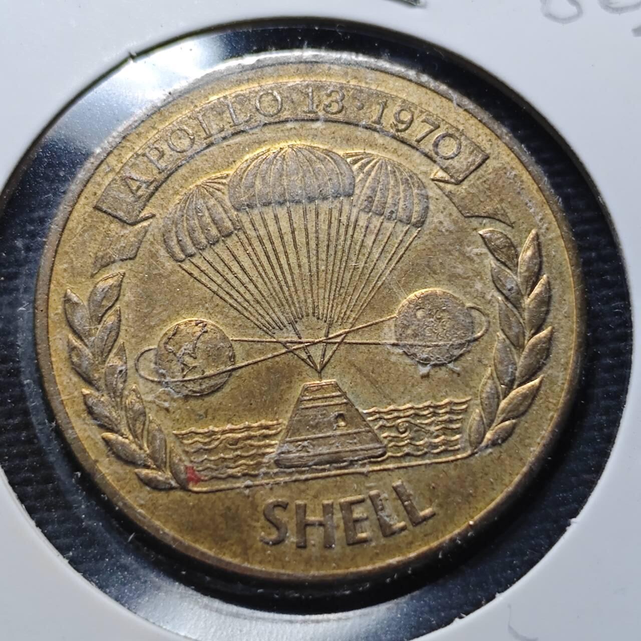 KK钱币收藏小铺  第360场  2月预留时间 周末发货  美国航天纪念章