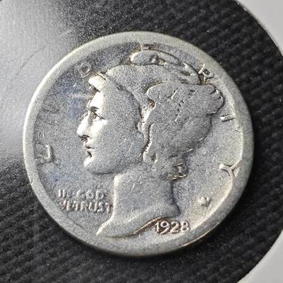 KK钱币收藏小铺  第361场  2月预留时间 周末发货 -  1928美国小飞人银币