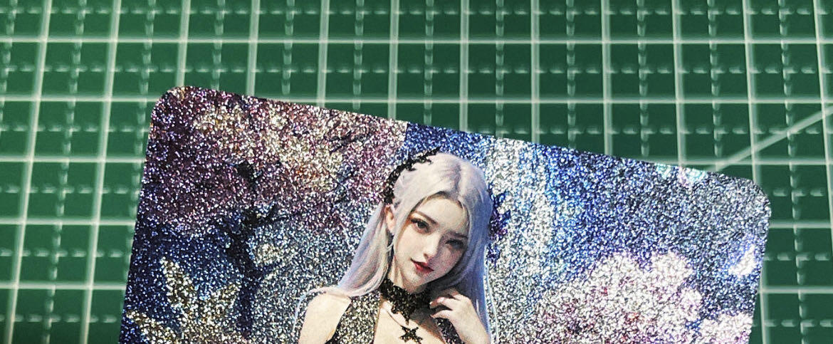 显眼宝35期 佣金1起 10月29日晚20:30截拍  嘎嘎鸭卡牌   古风国漫系列     小医仙  共1张   碎闪银纹   小卡尺寸  60*87