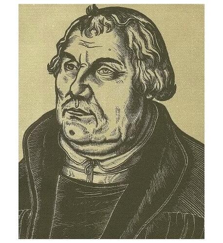 德国1983年 马丁路德及故居高浮雕精制大铜章 42MM