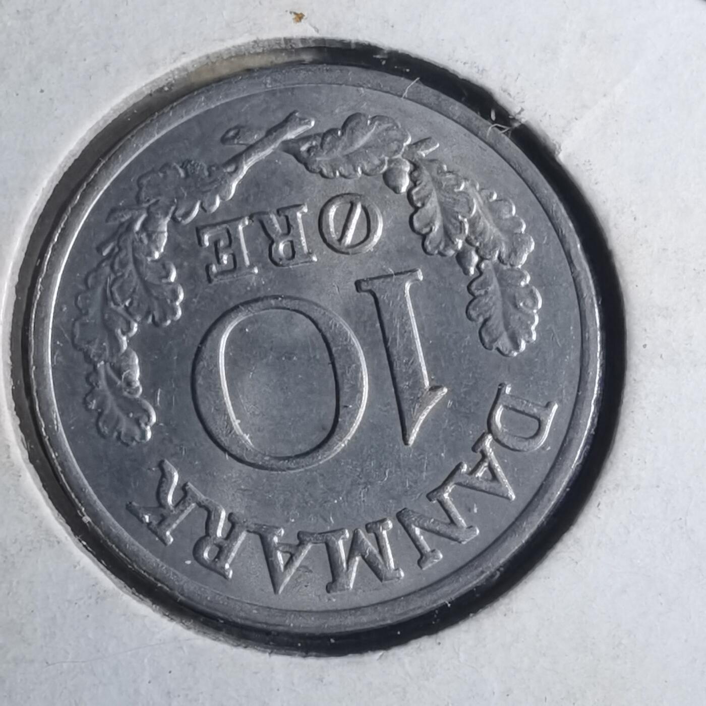 沼泽如烟--第885场 丹麦1961年10欧尔