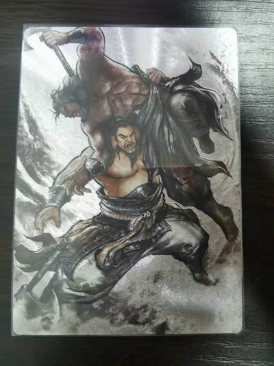 夜之极第三十四期 （11月1日周六晚9点截拍，欢迎竞拍） - 卡德曼 张建东水浒 17/99 焦挺 墨粗