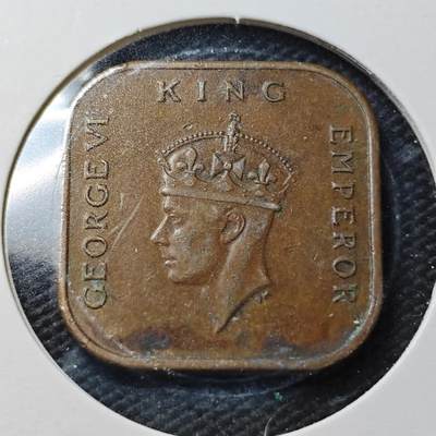 KK钱币收藏小铺  第361场  2月预留时间 周末发货 -  1940马来亚1分铜币