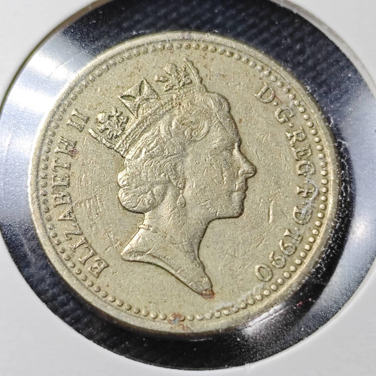 KK钱币收藏小铺  第361场  2月预留时间 周末发货  英国1镑