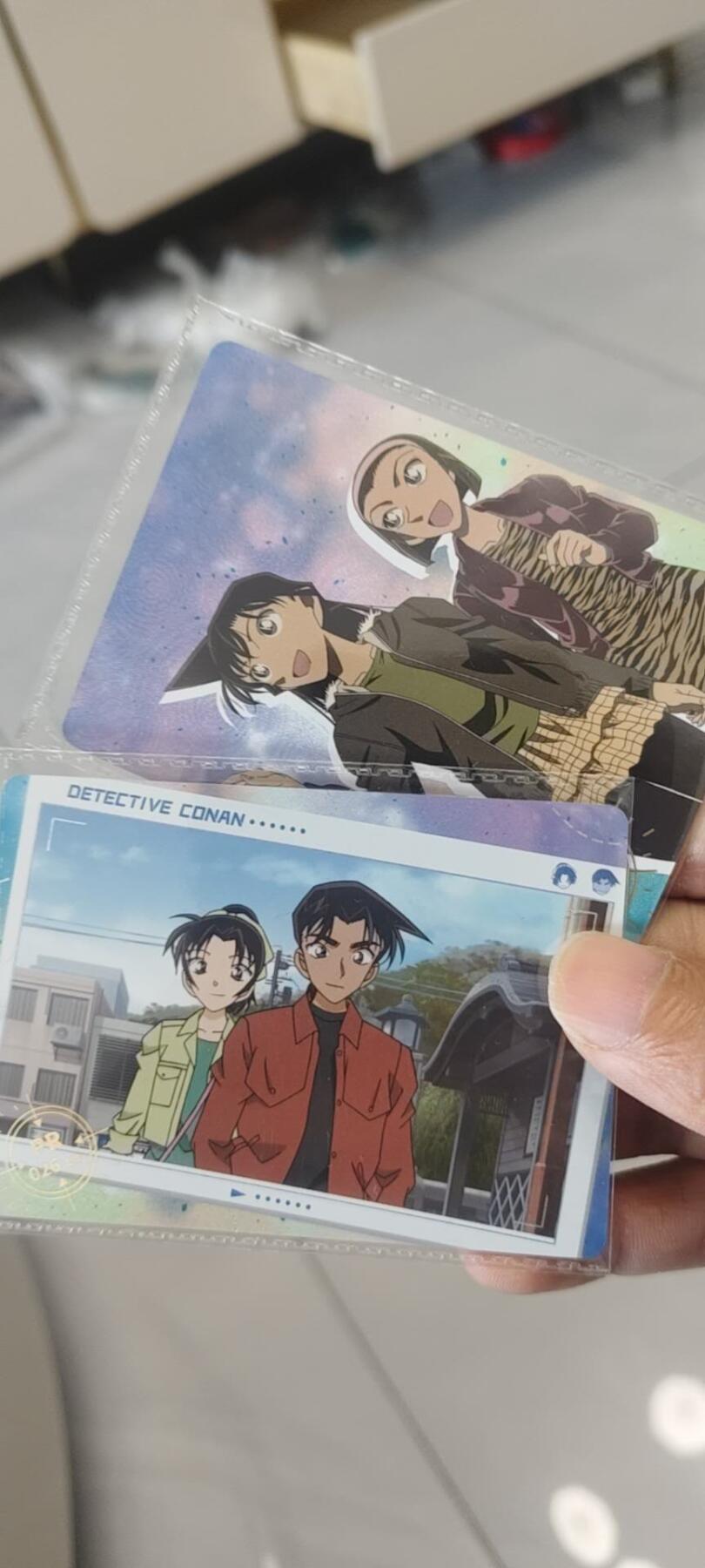 秋原瞳的小店第二十七期（持续收拍，11月秋意正浓，冬欲近，暖心囤卡好时光） 卡游柯南活动卡一组——2对热门角色