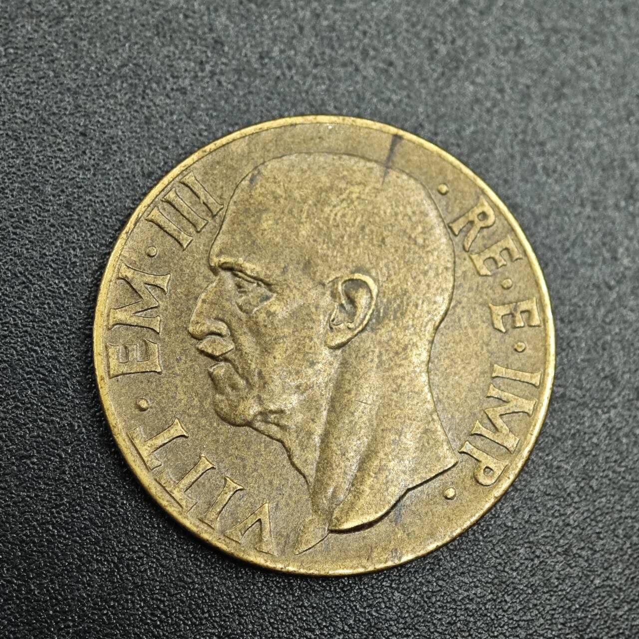 【淘币小摊】实时拍第七百七十九拍   散币场   满百包邮可预留二周 每周一统一发货   意大利1940年10分铜币