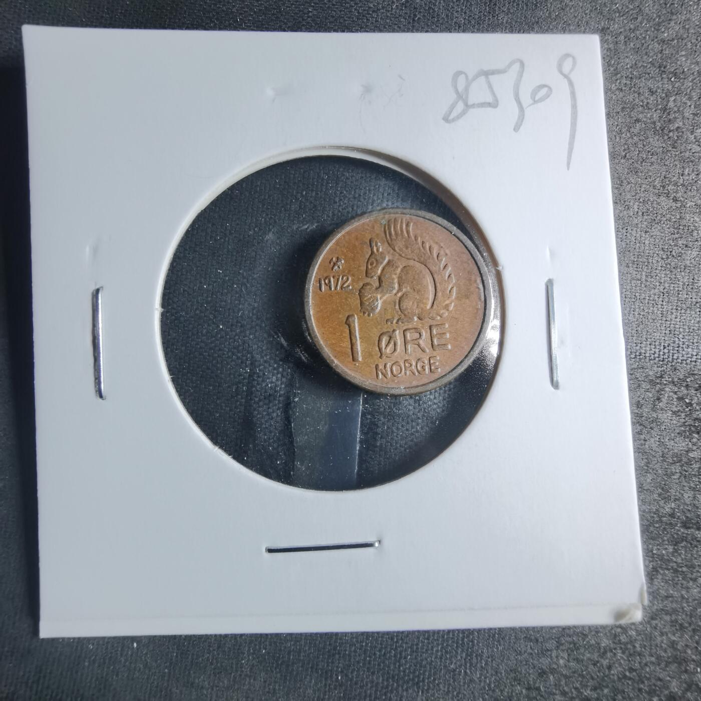 沼泽如烟--第885场 挪威1972年1欧尔