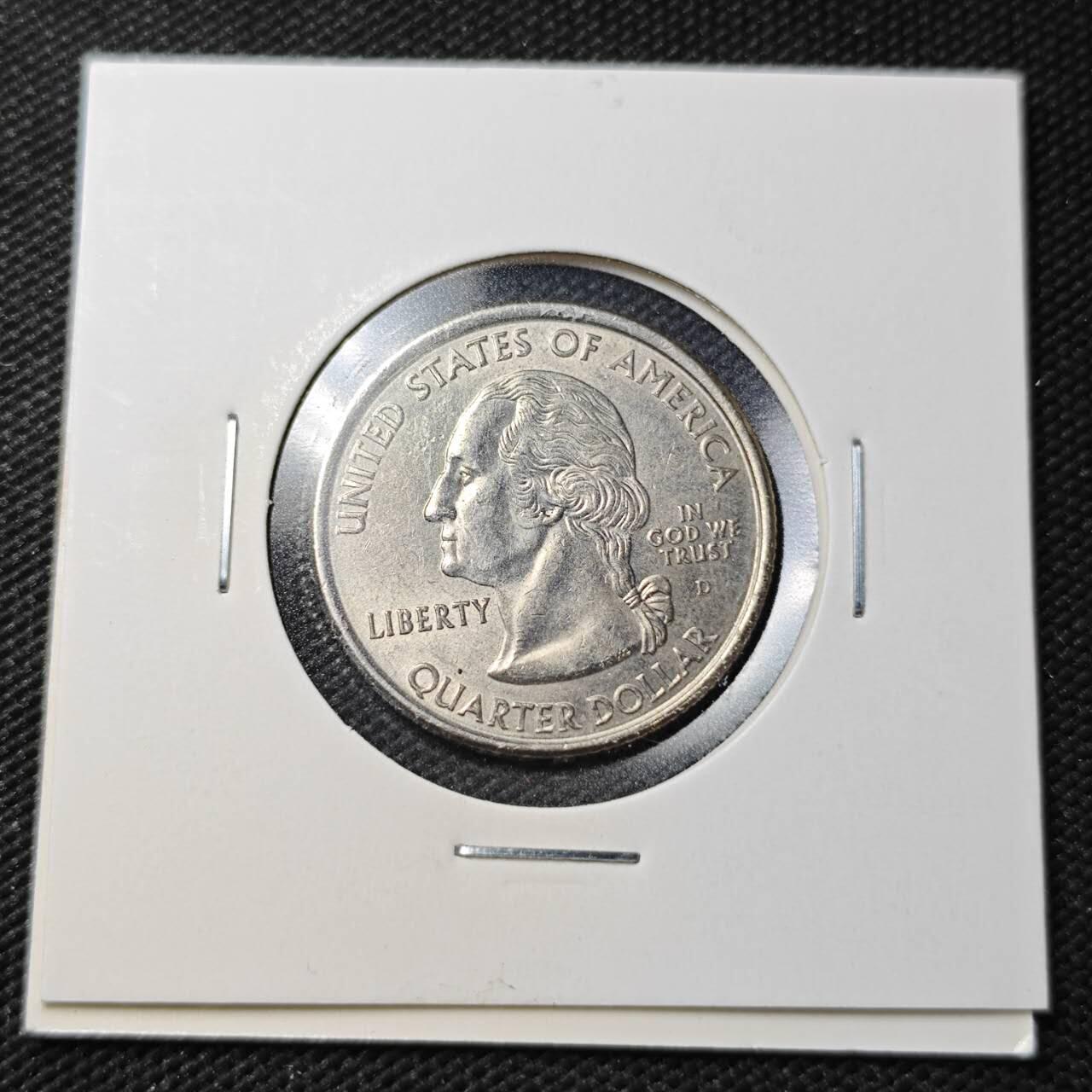 KK钱币收藏小铺  第361场  2月预留时间 周末发货  2000美国25分纪念币