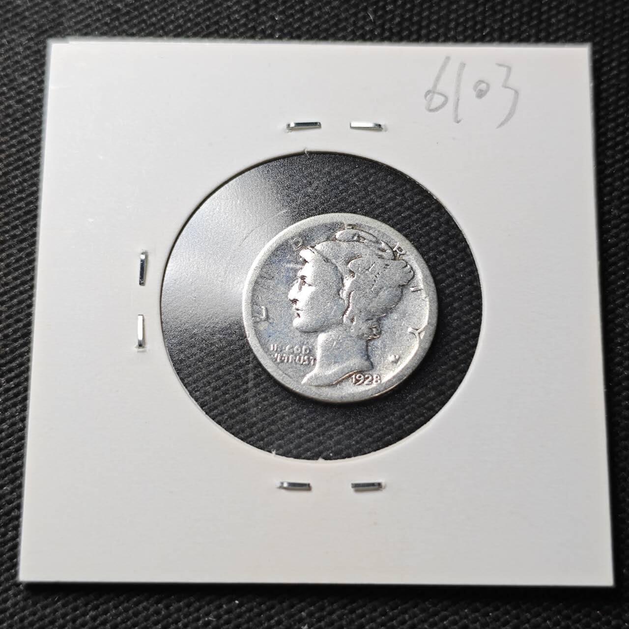 KK钱币收藏小铺  第361场  2月预留时间 周末发货  1928美国小飞人银币