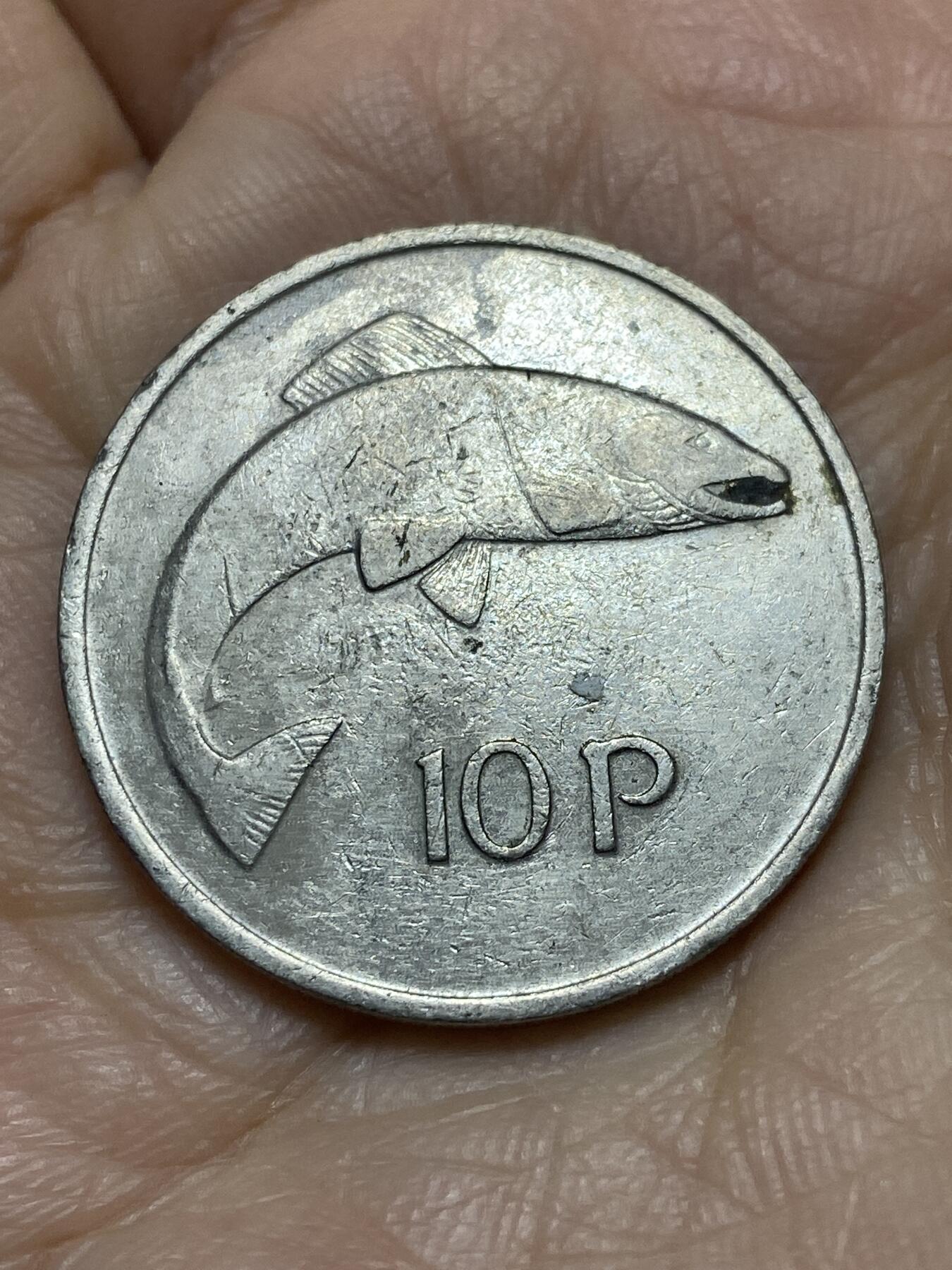 2025年第一百一十九场(总第一百四十五场）外国好品散币(免佣金) 爱尔兰🇮🇪1980年10便士(共和国时期第二套第一版)