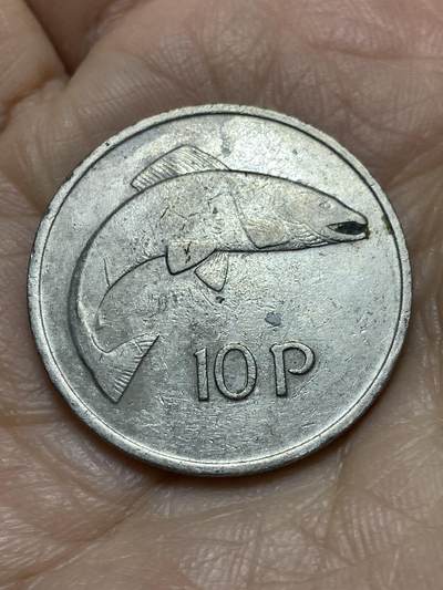 2025年第一百一十九场(总第一百四十五场）外国好品散币(免佣金) - 爱尔兰🇮🇪1980年10便士(共和国时期第二套第一版)