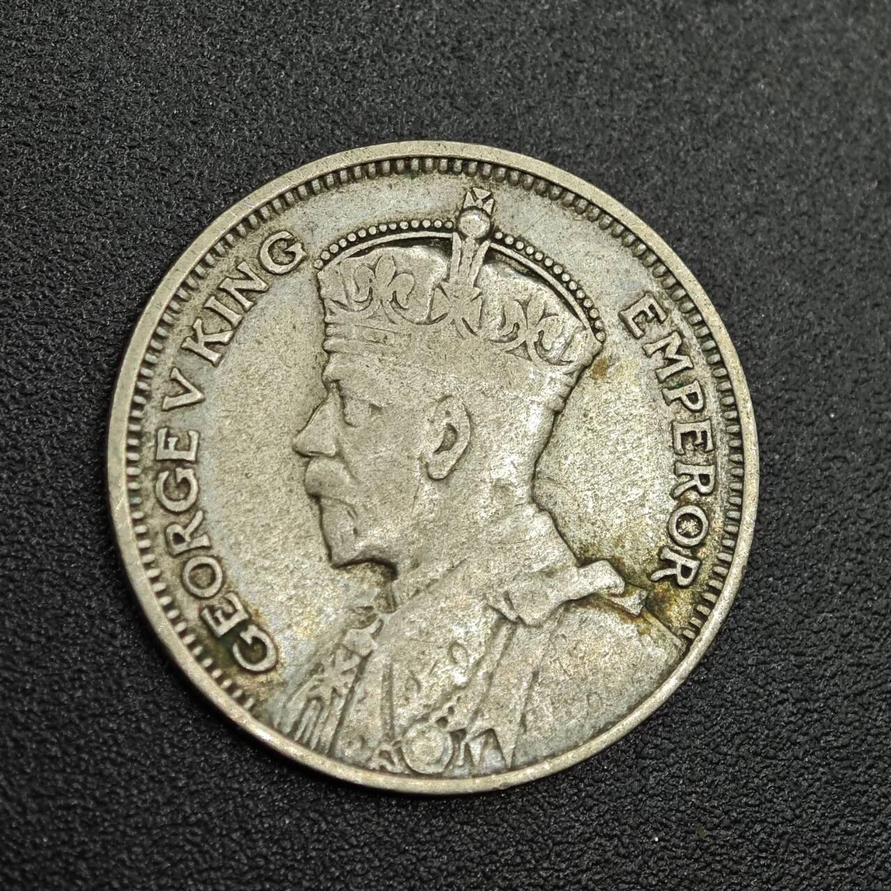 【淘币小摊】限时拍第七百八十拍  小银币场  满百包邮可预留两周  周一统一发货  新西兰1936年乔治五世6便士银币